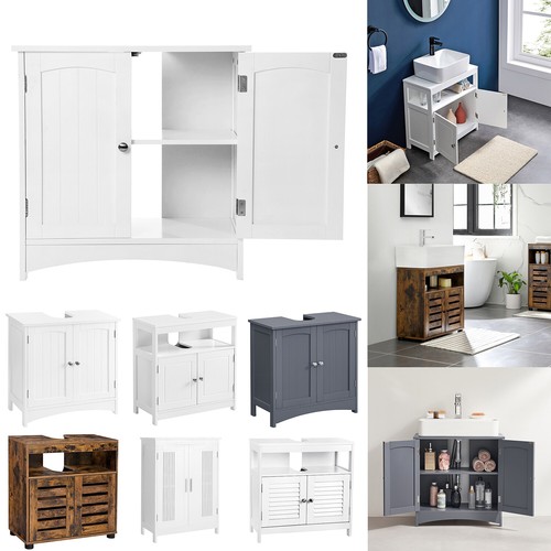 Waschbeckenunterschrank Badezimmerschrank Badschrank Badmöbel Aufbewahrung - Bild 2 von 46