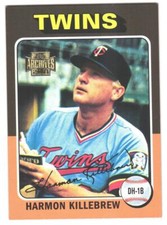 2001 Topps Archives Harmon Killebrew #138