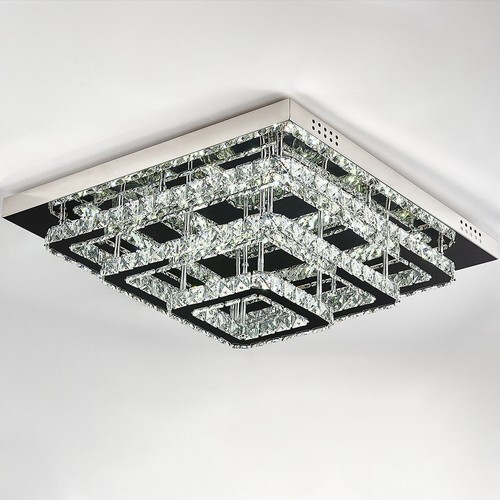 Luxury Chandelier LED Ceiling Crystal Lights Chic Lamps Kitchen Hallway Lighting - Picture 103 of 217