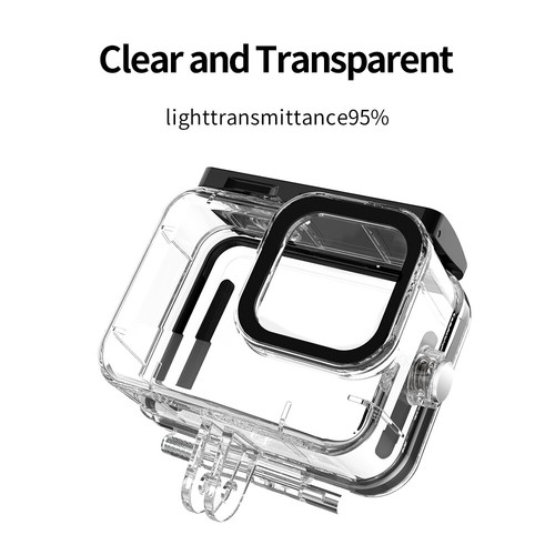 Camera Filters Waterproof Housing Case Diving Cover Silicone Gopro 9 10 11 12 - Picture 5 of 13
