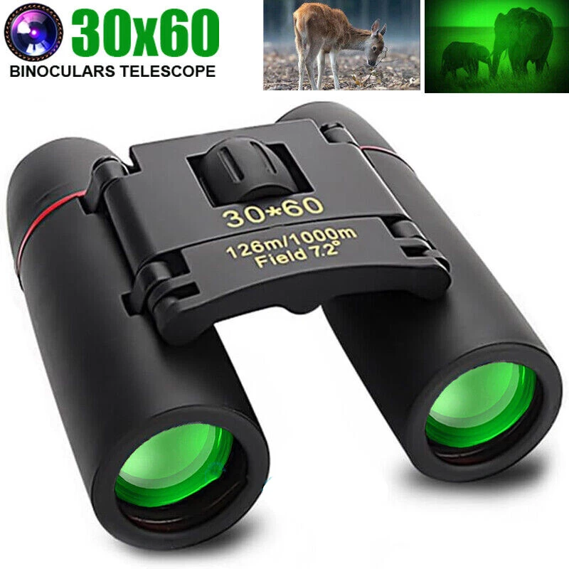 30X60 Binoculars Day/Night Vision Military Army Goggles Hunting Hiking Telescope - Image 2 of 4