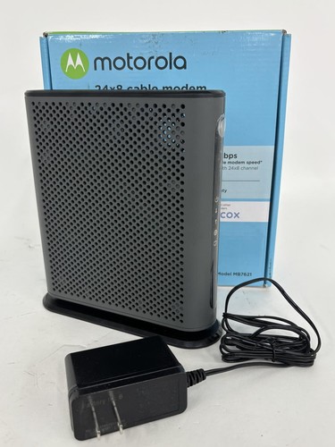 Motorola MB7621 Cable Modem | *Pairs with Any WiFi Router* |