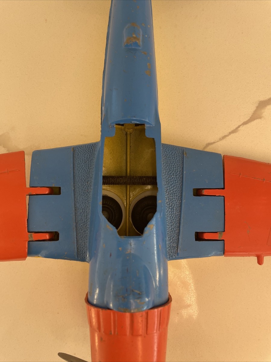 ヴィンテージHUBLEY KIDDIE TOY グラマン戦闘機50’s Hubley American Eagle Diecast Fighter - At Uncle Al's Toys