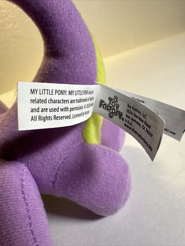 Spike My Little Pony Cutie Mark Crew The Purple Dragon 8" Plush w tags - Picture 8 of 11