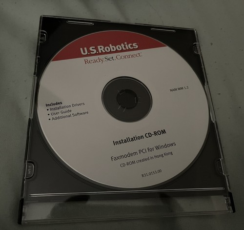 U.S. Robotics Ready.Set.Connect. Installation CD-ROM