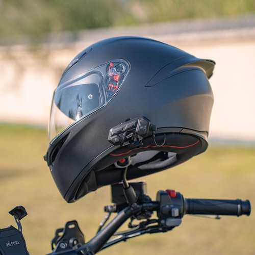M1-S Pro 2000M Motorrad Helm Headset Gegensprechanlage Fodsports Sprechfunkgerät - Bild 14 von 16