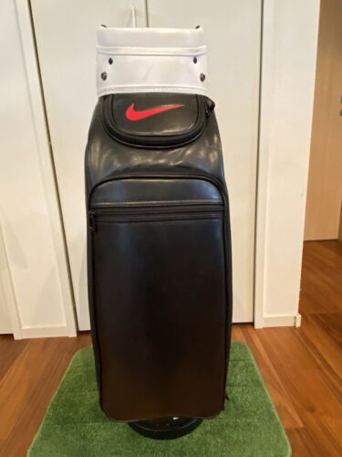 Nike Statement Black/White Golftasche Carry Cart Caddy Staff Tour Bag selten ... - Bild 3 von 23