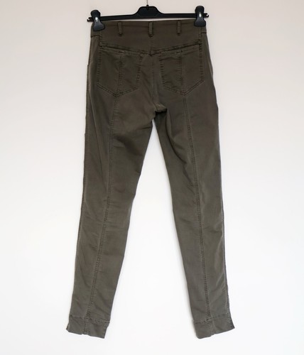 Annette Görtz ""Venus 1" olive quoting Oscar Wilde pants size 36; Made in Germany - Picture 3 of 6