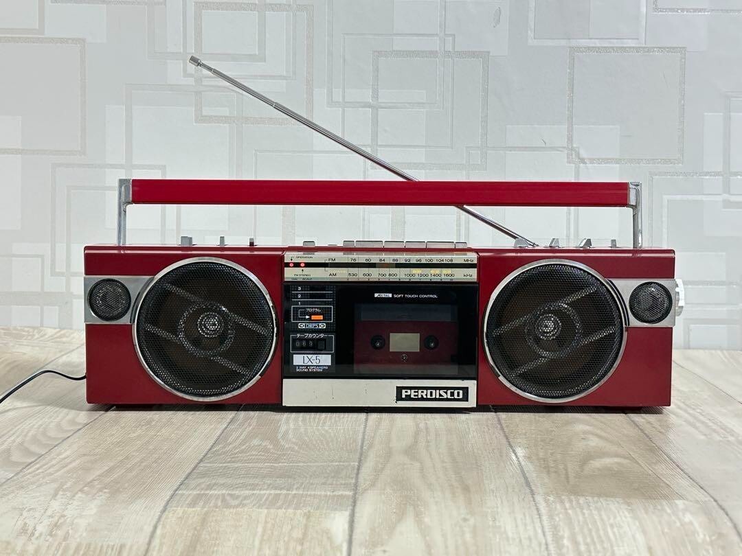 HITACHI TRK-LX5FM/AM Vintage Portable Cassette Player Fully
