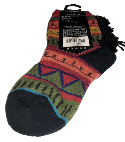 Stance Lion King Simba Crew Socks 1 Pair Kids M 11-1 Red Black Green Disney $14 - Picture 8 of 9