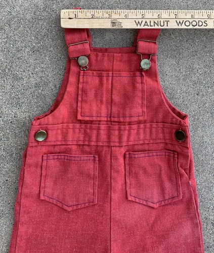 Vintage Health-Tex Stanton’s roter Overall Baby Kleinkind Kinder Größe 12 Monate - Bild 7 von 12