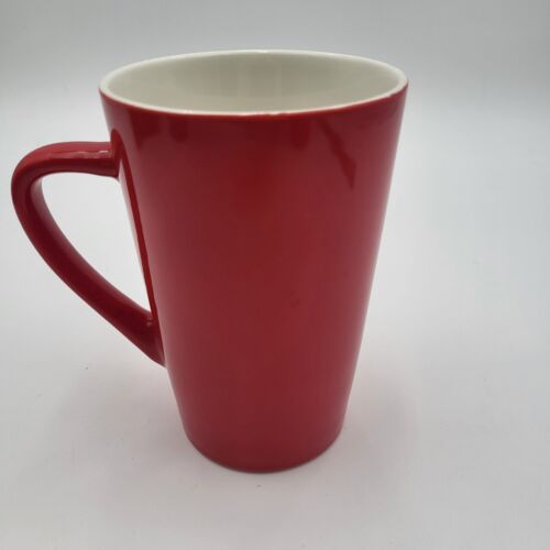 (2) Tazas de café Starbucks 12 oz cerámica roja logotipo sirena 2020/2021 - Imagen 15 de 17