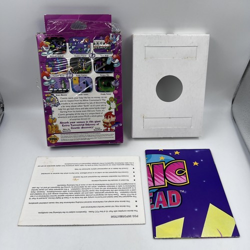 Cosmic SpaceHead (USA Version) Sega Game Gear Box, Poster und Registrierungskarte - Bild 2 von 7
