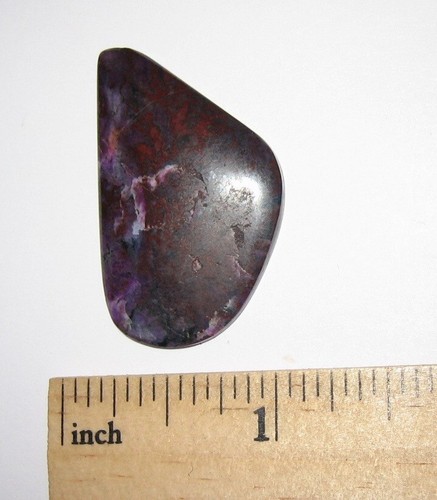 1.4" TUMBLED POLISHED NATURAL SUGILITE CRYSTAL STONE MINERAL CABOCHON ~ 6.1g *A4 - Picture 11 of 15