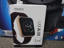 *NEW* iTouch Air 3 Smart watch Fitness Tracker, Black / Rose Gold, 50-4262
