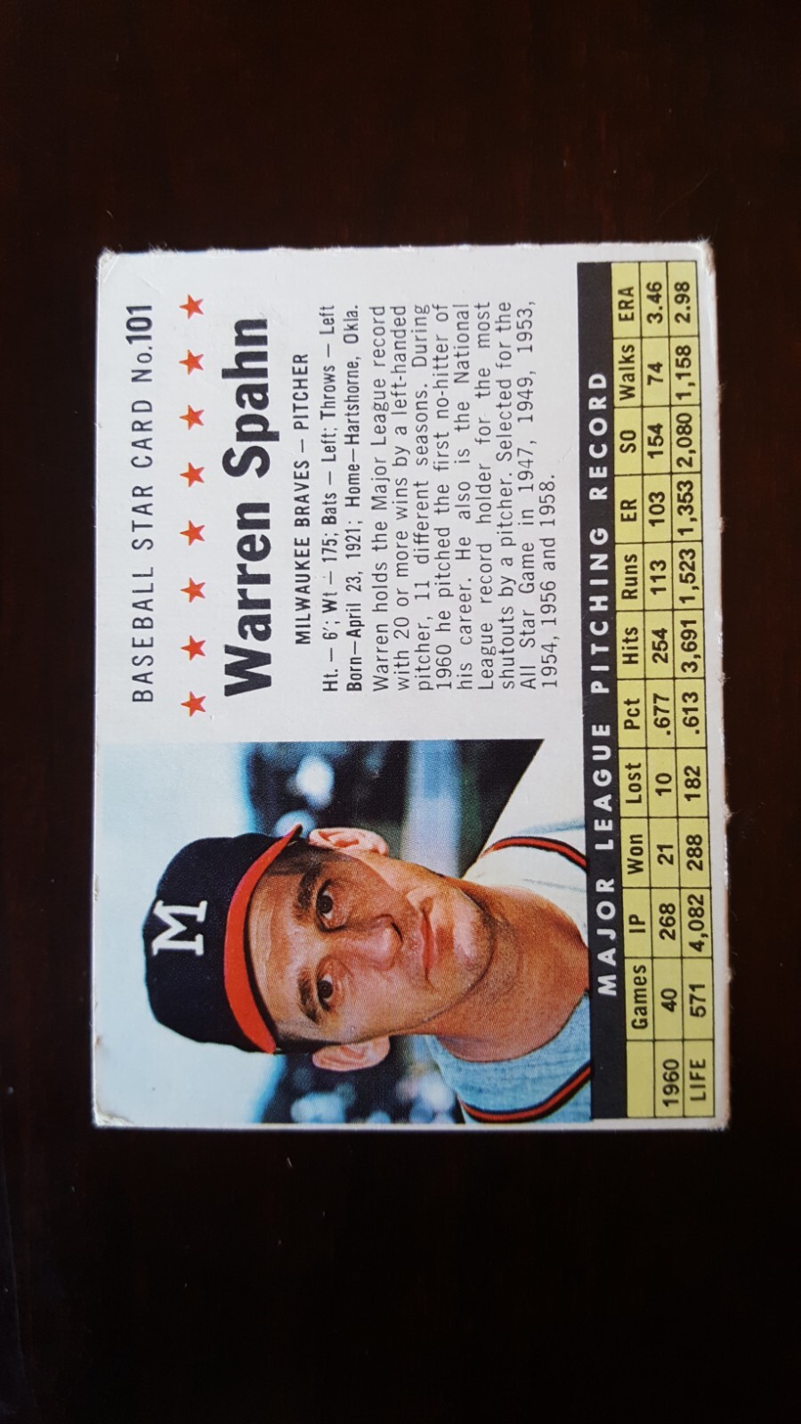 1961 post cereal baseball cards #101 & up, handcut perforated complete your set - Picture 2 of 271