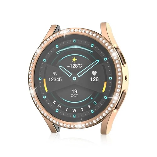 Coque de protection pour montre Bling Diamond Bumper pour Samsung Galaxy Watch 6 40/44 - Photo 3 sur 18