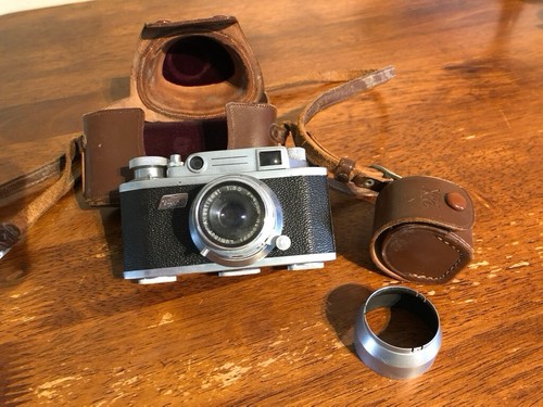 Vintage Yamamoto Pax camera with original leather case and rare extra lense. - Picture 4 of 12
