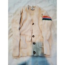 La Ligne Varsity Striped Cashmere Cardigan Size Xs. A11