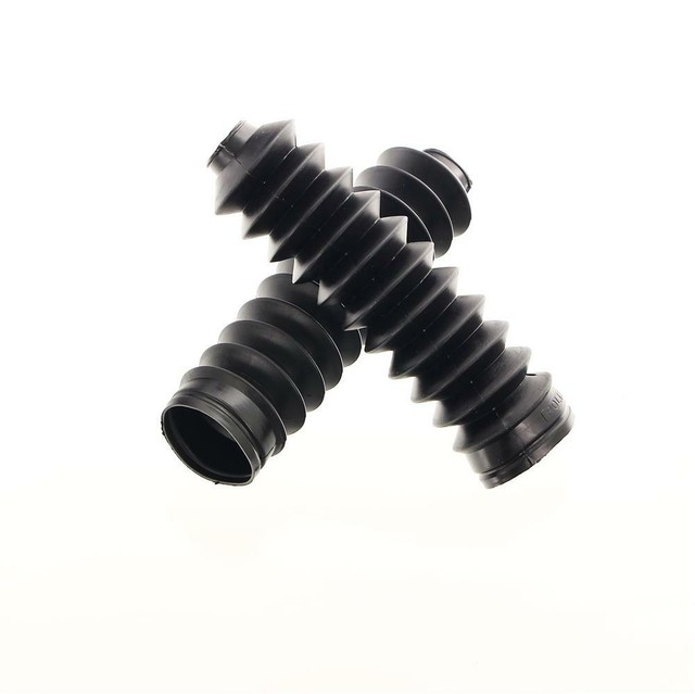 2x universal bellows rubber fork Ø u.43-48 mm Ø or 28-35mm Length 140-235mm- 2x universal bellows rubber fork Ø u.43-48 mm Ø or 28-35mm Length 140-235mm-