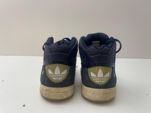 Adidas Kids Basketball Trainers Blue High Top Sneakers Size UK 11K - B20 - Picture 3 of 7