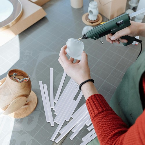 Hot Melt Glue Gun Stick Mini Clear White DIY Art Craft Repair Wholesale 20pc/Lot - Bild 12 von 28