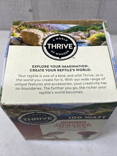 Thrive All Reptiles Nocturnal Infrared Spot Bulb for Reptiles FREE - Picture 5 of 5