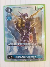 MetalGarurumon ST2-11 Digimon Card Game Super Rare Holo