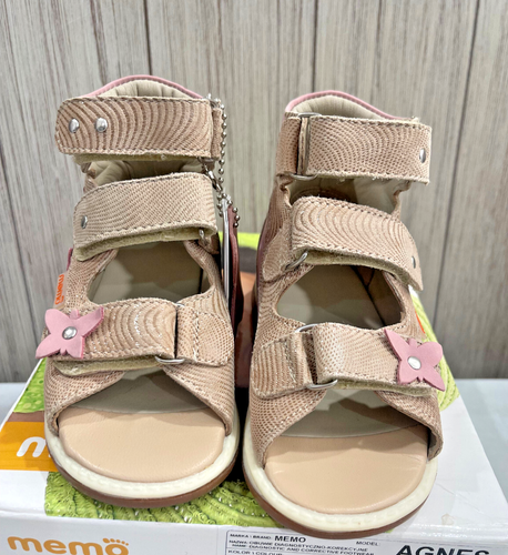 Memo Pre-owned Agnes Girls' Toddler Orthopedic Corrective High-Top AFO, 23 EU - Picture 3 of 10