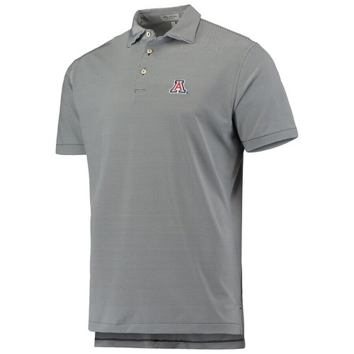 Arizona Wildcats Peter Millar Jubilee Team Stripe Polo - Navy - Picture 2 of 9