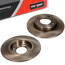 MAXGEAR Bremsscheiben hinten L+R für CITROEN BERLINGO C2 C3 C4 XSARA PEUGEOT 307