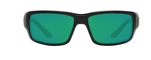 Costa Del Mar Fantail Blackout Rahmen Grün Spiegel 580P Plastik Polarized Linse - Bild 2 von 3