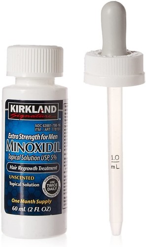 Kirkland Minoxidil 5% Extra Strength Men Hair Regrowth Solution 6 Month Supply - Picture 17 of 17