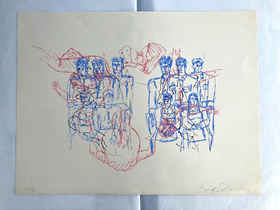 David Salle -  18x24 Screenprint Signed / Dated Numbered 43/45 - See Description