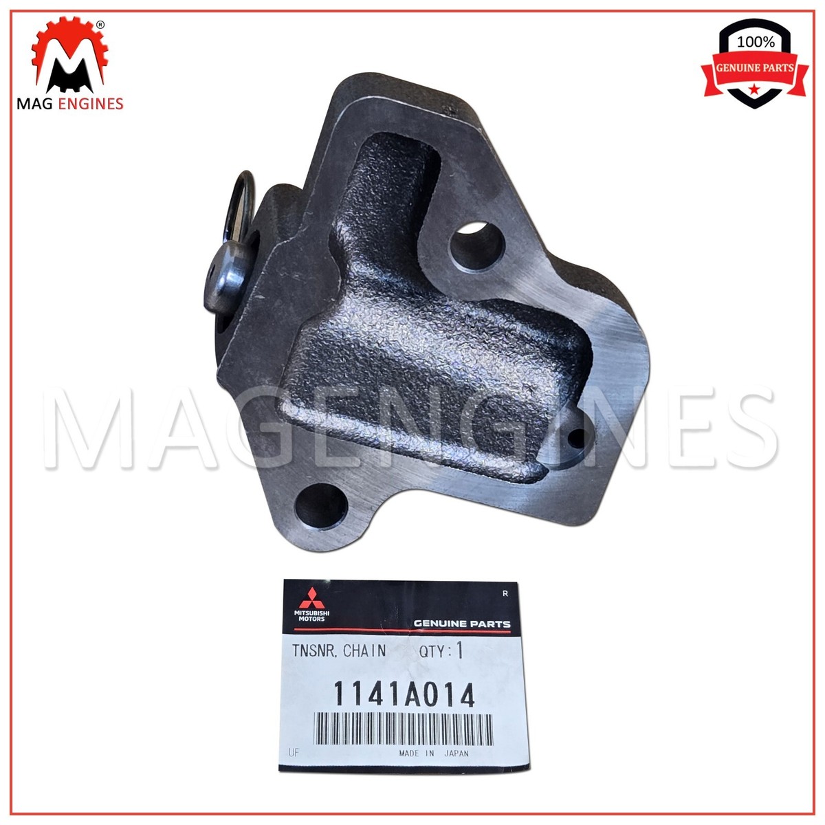 1141A014 MITSUBISHI GENUINE TENSIONER, TIMING CHAIN 4N14 FOR ASX