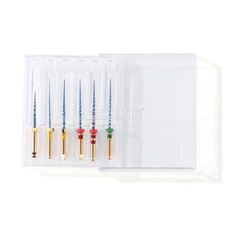 AZDENT Dental Endo Rotary Heat Activated Files 19mm 25mm Canal Root Files 