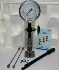 Diesel Injector Nozzle Pop Tester 0 - 600 Bar - Dual Scale 0-8500 Psi Gauge New Diesel Injector Nozzle Pop Tester 0 - 600 Bar - Dual Scale 0-8500 Psi Gauge New