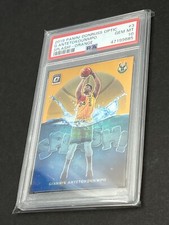 Giannis Antetokounmpo 2019 Donruss Optic Splash Orange /39 PSA 10 GEM MINT Bucks