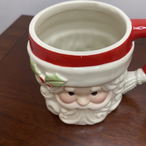 Lenox Hosting The Holidays Figural Santa Mug 16 Oz Christmas Lot of 2 New - Picture 13 of 13