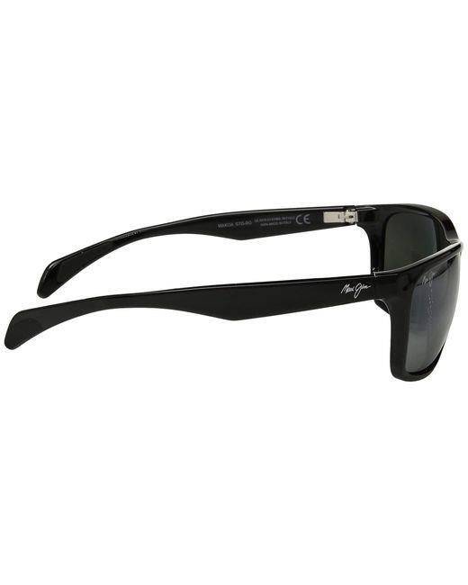 New Maui Jim Makoa Polarized Sunglasses 804-02 Black/Gray New Maui Jim Makoa Polarized Sunglasses 804-02 Black/Gray