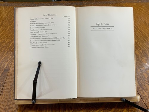1929 Up to Now: An Autobiography by Alfred E. Smith - First Printing - Illus. - 第 9/24 張圖片
