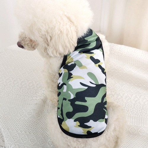 Comfortable Pet Clothes Pet Supplies Dog Clothes Camouflage Vest Small Dogs - Picture 17 of 26