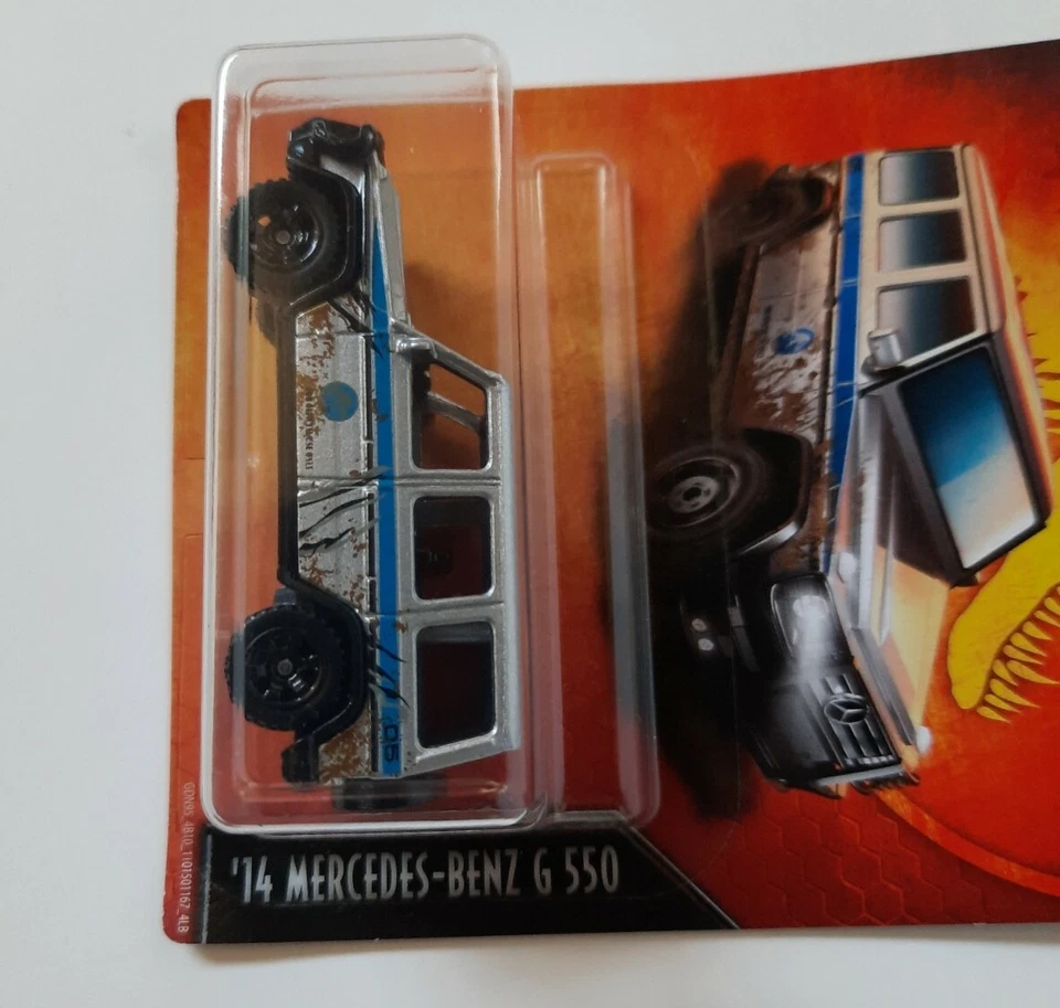 MATCHBOX serie Jurassic World modellino `14 Mercedes-Benz G 550 Mattel maclama - Immagine 2 di 4