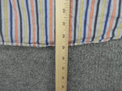 Alan Flusser Hemd Herren Large Mehrfarbig Gestreift Langarm Knopfleiste Erwachsene L - Bild 9 von 10