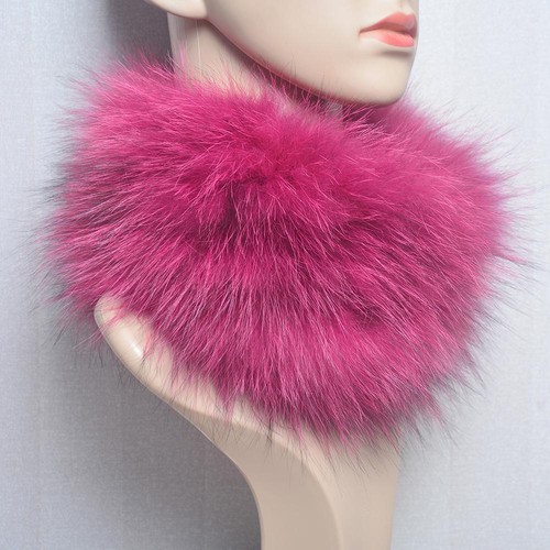 Real Fox Fur Scarf Headband Women Warm Soft Knit Good Elastic Real Fox - Bild 30 von 73