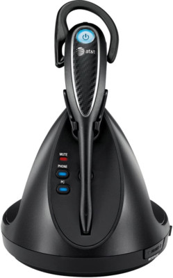 AT&T TL7810 DECT 6.0 Wireless Universal Headset Softphone 500 ft Range - TL7610