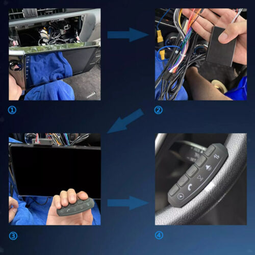 Universal Wireless Auto Lenkrad Taste für Android Autoradio GPS DE - Bild 11 von 18