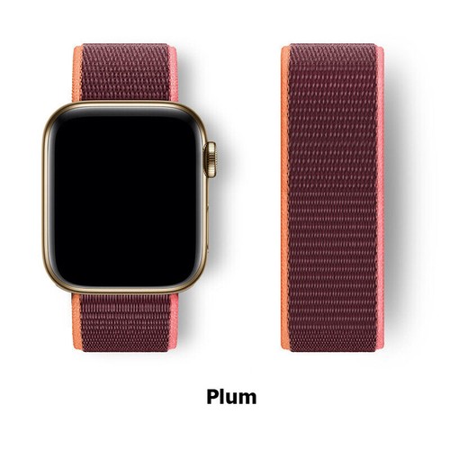 Correa de nailon para Apple Watch Series Ultra 8 7 6 SE correa pulsera accesorios bucle - Imagen 64 de 135