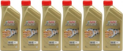 Castrol Edge Fluid Titanium (ex. FST) 0W-40 A3/B4 Motoröl 6x 1l = 6 Liter