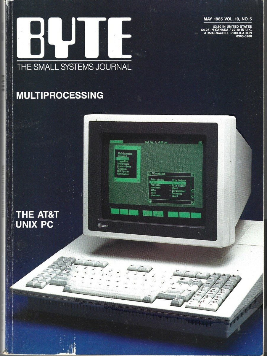 BYTE THE SMALL SYSTEMS JOURNAL MAGAZINE MAY 1985 VOL. 10 NO. 5 (FN 